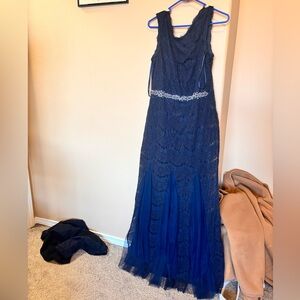 Navy Betsy & Adam Gown